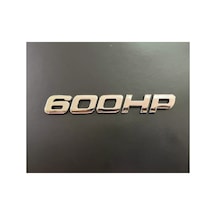 Vtr 600 Hp Krom Bagaj Yazısı 3m 3d Abs Mercedes 560