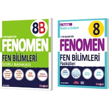 Fenomen Yayınları 8. Sınıf Fen Bilimleri B Soru Bankası + Fen Bilimleri 4. Fasikül Madde Ve Endüstri 2 Kitap