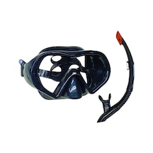 Star Diving Dalış Maskesi Ve Snorkel Yetişkin - 51712-siyah Renkli