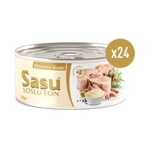 Sasu Mayonez Soslu Ton Balığı İri Parça 24 x 160 G