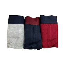 Eros 11601 Compact Pamuklu 3 Lü Boxer Set Kutulu Çok Renkli