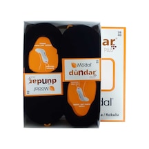 Dündar Çorap Modal Plus Babet Dikişsiz / Soft Yıkama / Kokulu 12 Çift Kadın 001