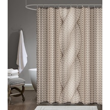 Zethome Tropik Braid Banyo Duş Perdesi Tek Kanat 1x180x200 Çok Renkli