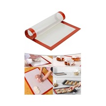 Brandi Profesyonel Yıkanabilir Silikon Pişirme Matı 30x40 Cm Bej