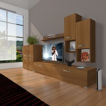 Decoraktiv Eko 6da Slm Std Tv Ünitesi Tv Sehpası Ceviz