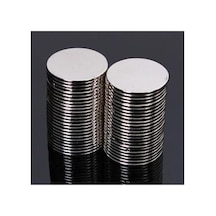 Neodyum Mıknatıs 50 Adet 15mm X 1mm Yuvarlak Güçlü Mıknatıs