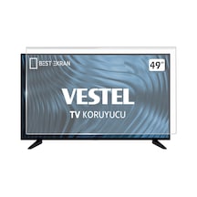 Vestel Uyumlu 49UD8200 TV EKRAN KORUYUCU - 49" inç 123 Ekran Koru