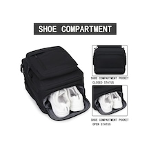 Sandwich Silvery Gray Kadın Seyahat Sırt Çantası - 15.6 Laptop Bölmeli Gri