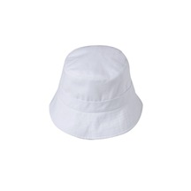 Unisex Basic Bucket Şapka Beyaz