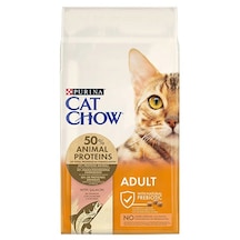 Purina Cat Chow Somonlu ve Ton Balıklı Yetişkin Kedi Maması  15 KG