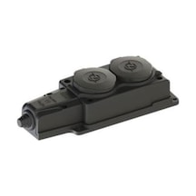 Ne - Ad 1 x 16 A Monofaze Kauçuk Grup Priz 2'li
