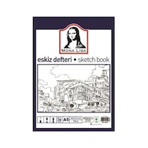 Mona Lisa Eskiz Defteri A5 120 Gr - 50 Yaprak Çok Renkli