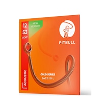 Pitbull Strings Gold Series Gag L Pb Light Takım Tel - Yeni Seri Akustik Gitar Teli 012-053
