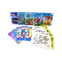 Çocuklar Için Aktivite Seti -12 Parça. Puzzle. Kum Boya. Boyamak.