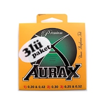 Aurax 3arx20 Üçlü Paket Uzun Sap Bağlama Teli 0,20 Profesyonel