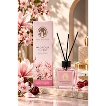 Premium Çubuklu Oda Kokusu 100 Ml Cam Şişe Reed Diffuser Manolya