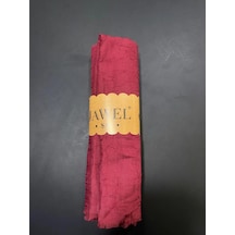 Bambu Kraş Şal Vişne-jawel Çok Renkli