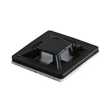 Gwest Hw-4ab ,28x28x4mm 100-adet Siyah Yapışkanlı Kroşe