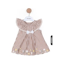 Xo Kids Kız Elbise 3-12 Ay 2321 Kahverengi