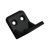 Cateksss 25x25 Mm Köşe Birleştirme Siyah - 18 Li Paket