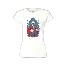 Mozart - Keman Beyaz Kadın Tshirt 001