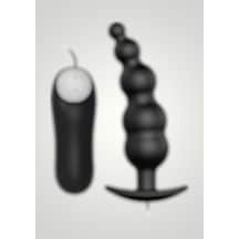 xShopum 12 Fonksiyon Kumandalı 11,8 Cm Titreşimli Boğumlu Anal Plug