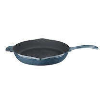 Lava Döküm Yuvarlak Kızartma Tavası Metal Saplı 28 CM Majolica