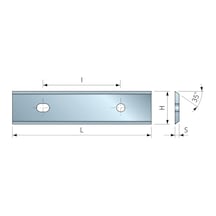 Freud Cg08m Fa310 Jilet Bıçak 50x12 Mm 10 Adet