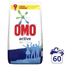 Omo Active Renkliler için Fresh Toz Çamaşır Deterjanı 9 KG