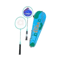 Avessa Blue Badminton Raket Seti Turkuaz Çok Renkli