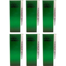 Manly Green Erkek Parfüm EDC 125 ML x 6