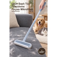 1 Adet Uzun Saplı Tüy Temizleme Fırçası Mikrofiber