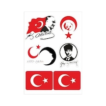 A5 Sticker 066 Tek Paket Çoklu Sticker Çok Renkli