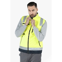 Reflektörlü Anorak Oxford Yelek