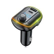 Besthome1 Araç Fm Transmitteri Bt 5.0, Pd18w+qc3.0, Led Işık Modu, Sesli Asistan, Çoklu Ses Seçenekleri