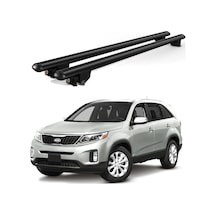 Kanca Kia Sorento 2010-2015 Uyumlu Siyah Kilitli Ara Atkı 120cm Port Bagaj Tavan Barı