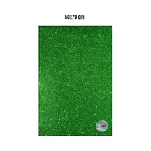 50x70 Cm Simli Fon Kartonu 1 Adet - Yeşil