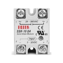 Ssr-10da Ssr Röle 10a Ac 24-380v Tek Fazlı Solid State Röle Elektronik Anahtar
