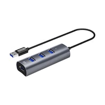 DM CHB009 USB 3.0 4 Portlu Alüminyum Hub Çoklayıcı