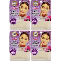 Derma Naturel Bambu Yüz Temizleme Eldiveni Ms-32 4 Lü Set