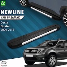 S-dizayn Dacia Duster Newline Krom Yan Basamak 173 Cm 2009-2018 A+ Kalite