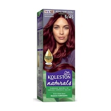 Hubrendy Tedarik Naturals Saç Boyası Koyu Nar Kızılı 5/45