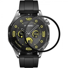 Polham Huawei Uyumlu Watch Gt 4 41mm Ful Kaplama Ultra Dayanıklı Akıllı Saat Koruyucu, Parmak İzi Bırakmaz