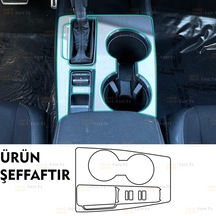 Honda Civic Uyumlu Vites Etrafı Orta Konsol Tpu Koruyucu 2022-2026