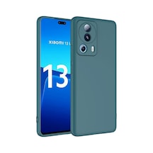 Zore Mi 13 Lite Kılıf Ogaa Mara Lansman Kapak - Koyu Yeşil