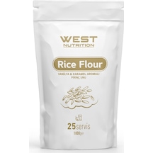 West Nutrition Pirinç Unu Rice Flour 1000 Gr 25 Serv Vanilya
