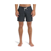 Quiksilver Stretch Printed Erkek Siyah Mayo