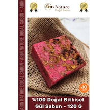 Gülsabunu %100 Doğal Güzel Kokulu El Yüz Saç Vücut Orijinal Bitkisel Gül Sabunu 120g - 10 Adet Karışık