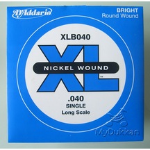 D'Addario Nickel Wound Single Long Scale .040 - XLB040 Bas Gitar