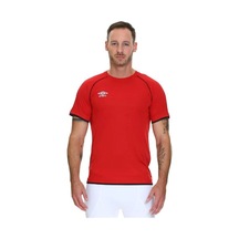 Umbro Training Top Laser - Erkek Kırmızı Spor T-Shirt - Tf0035
